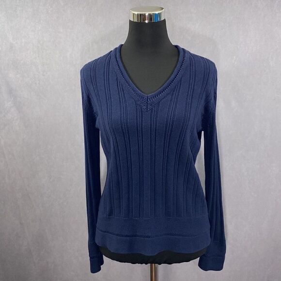 Vintage Eddie Bauer V-Neck Sweater - Picture 1 of 4